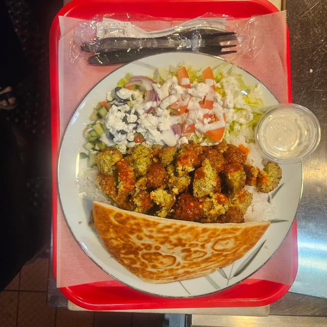 Falafel Plate.
