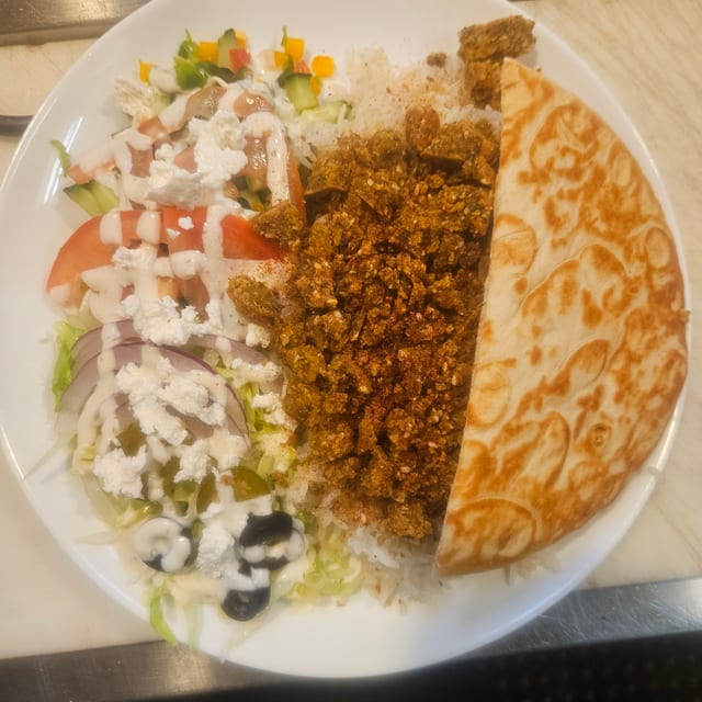 Falafel Plate.