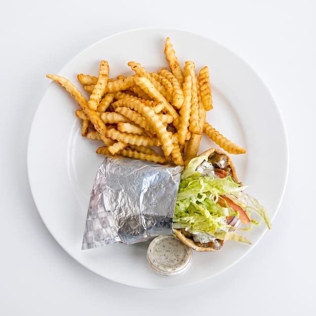 Falafel Gyro.